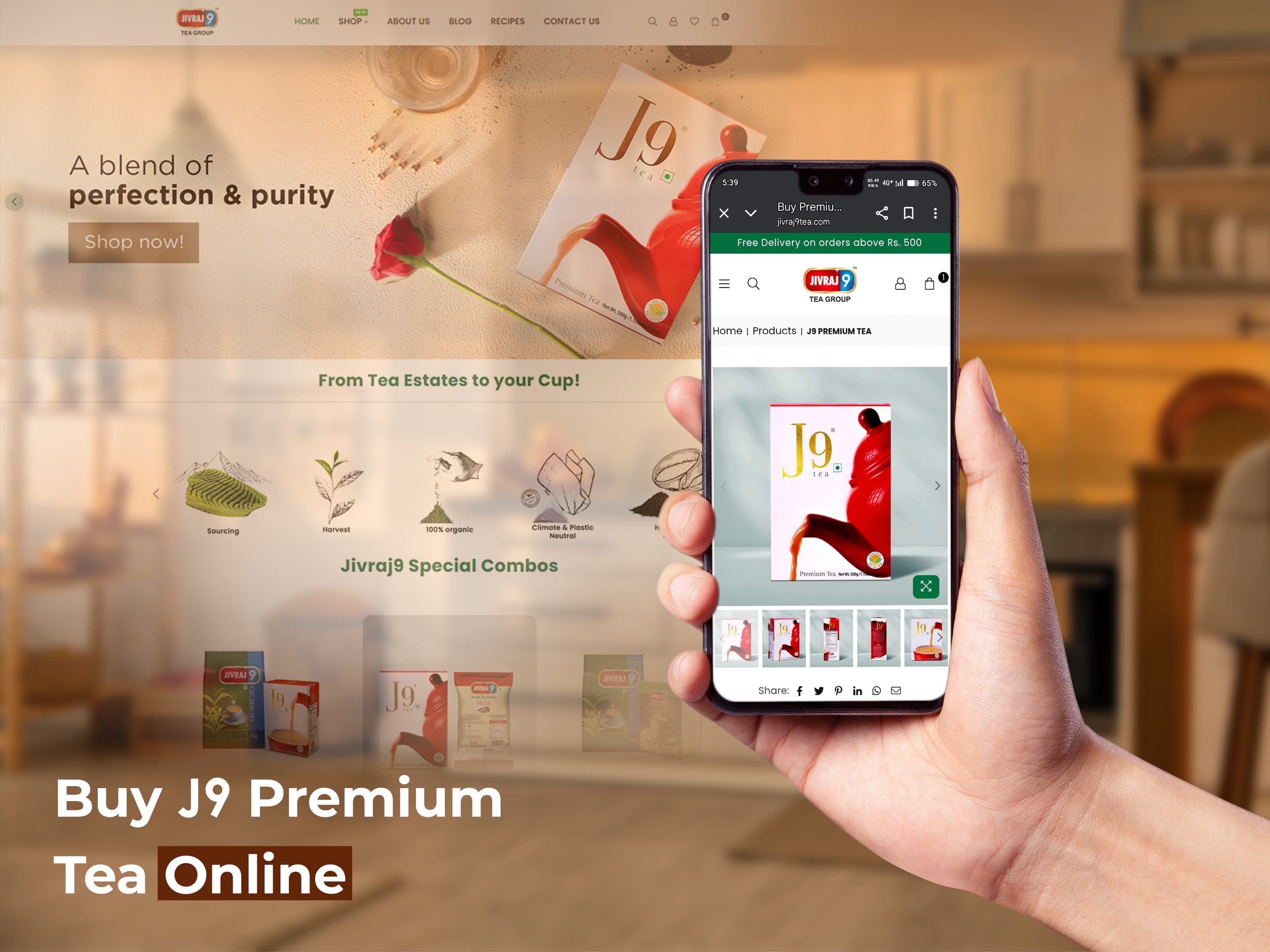 Experience Convenience & Quality: Buy J9 Premium Tea Online