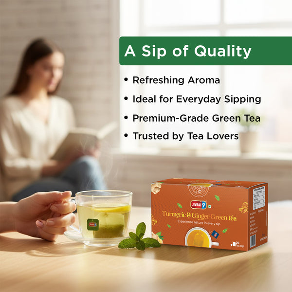 Turmeric And GingerGreen Tea