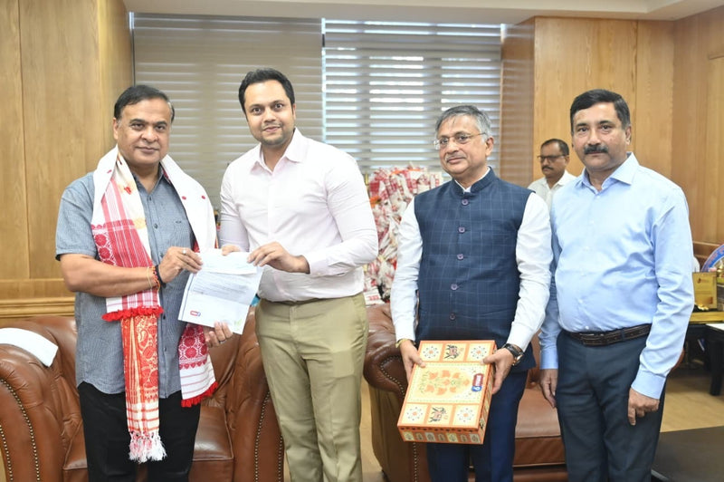 Jivraj9 Tea Group Contributes ₹12.5 Lakhs to Assam CM Relief Fund