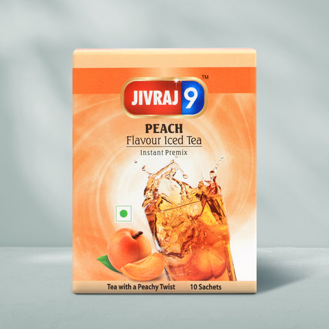 Box of Instant Peach IcedTea premix