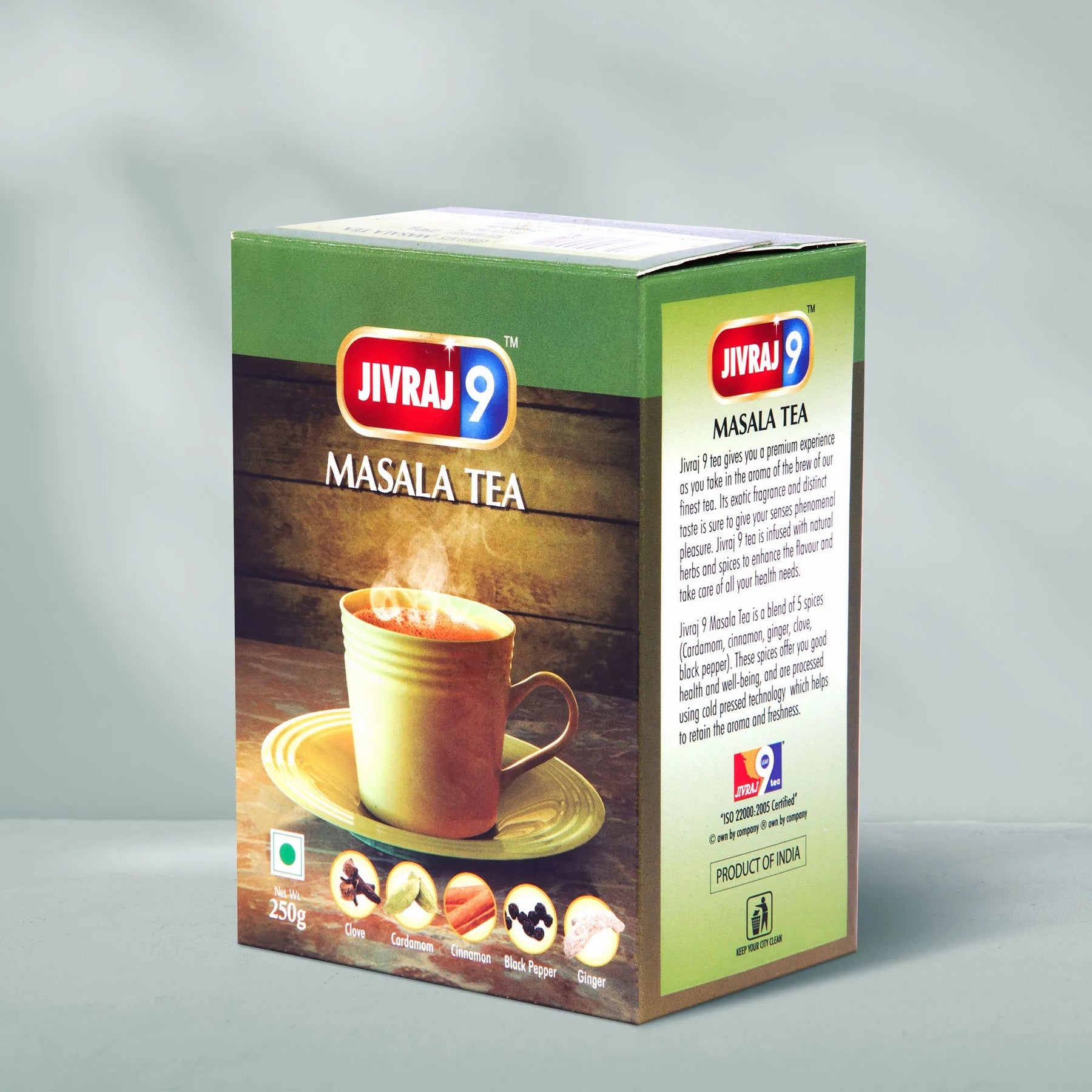 Masala Tea Box | Spiced Indian Tea with Rich Flavour | Jivraj9 ...